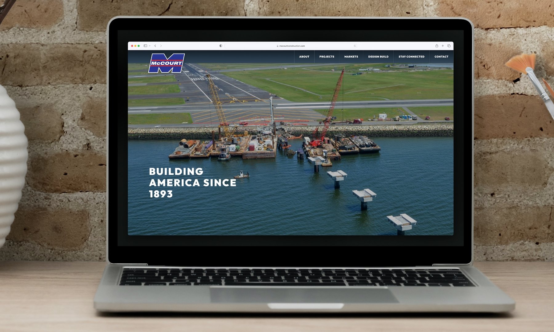 McCourt website preview