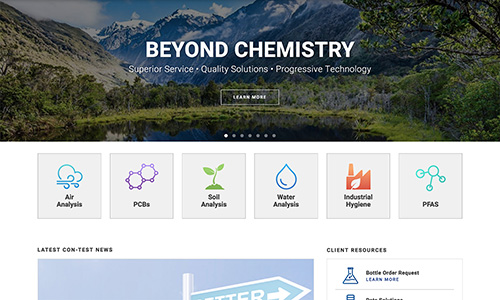 Con-Test Analytical Laboratory Launches Redesigned Website