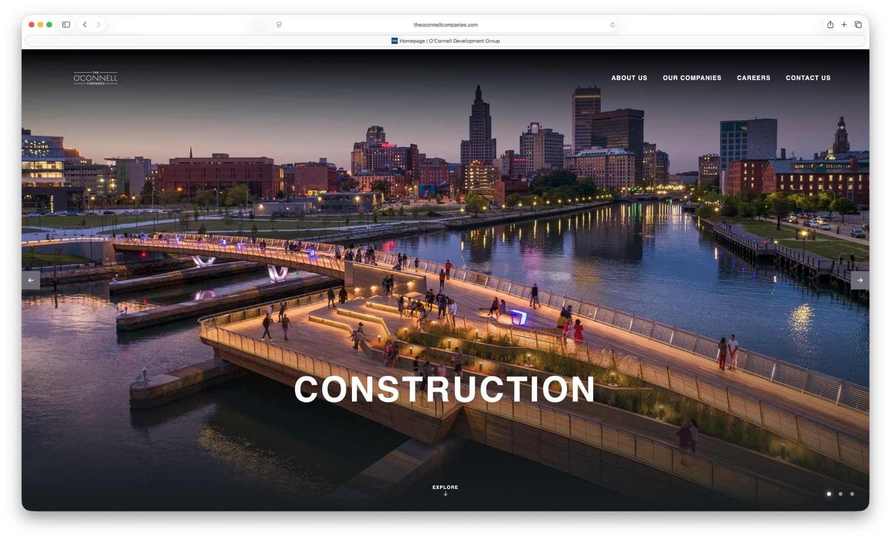  SoSimple Interactive Designs New Website for O’Connell Companies